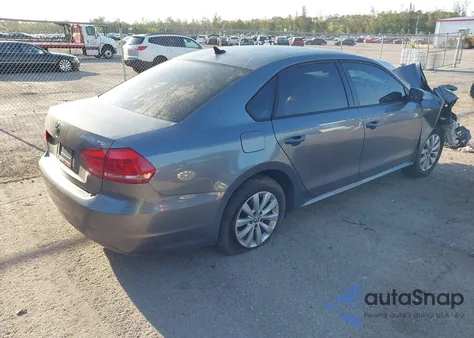 2015 Volkswagen Passat 1.8T Wolfsburg Edition z USA, uszkodzony, nr VIN 1VWAS7A35FC007059